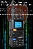 Quansheng-walkie-talkie portátil UV 5R Plus, Radio Am Fm bidireccional, conmutador, estación VHF, receptor K5, juego inalámbrico Ham de largo alcance - details 7