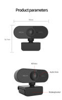 Mini cámara Web 4K 1080P 2K Full HD con micrófono, cámara Web USB de 15-30fps para Youtube, PC, portátil, cámara de grabación de Video - details 19
