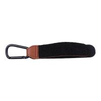 Bolsas colgantes giratorias de cuero PU, mosquetón de aleación de aluminio, ganchos para cochecito, Clips, gancho para cochecito, organizador de carrito, bolsa de bebé, gancho para cochecito - details 3