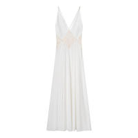 Vestido de tirantes de encaje con retazos calados versátiles a la moda para mujer nuevo estilo - details 2