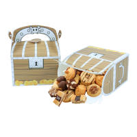 Caja de Regalo de Tesoro de Pirata de Dulce de Cooky 6pcs Ideal para Fiesta de Halloween o Cumpleaños de Niños Empaque de Papeleria y Artesanías - details 1