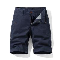 Novedad de verano, pantalones cortos Cargo 100% de algodón para hombre, moda de Color sólido, múltiples bolsillos, pantalones cortos holgados informales de marca para hombre - details 4