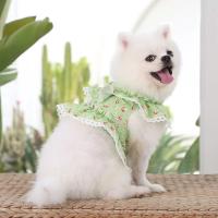 Conjunto de Correa de arnés para Mascotas Ajustable con Encaje Floral Ropa de Perro Linda para Cachorros Accesorios de Arnés para Perros - details 18