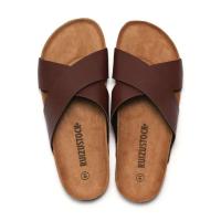 Y 39-45 Nuevas zapatillas de corcho para hombre, zapatos de playa con correa cruzada para el hombro, sandalias multifuncionales de moda, novedad de verano - details 0