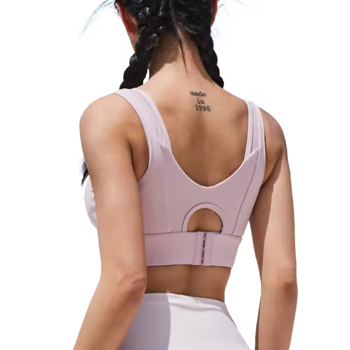 Sujetador de Yoga de moda para mujer, sujetador suave y cómodo para correr, Fitness, BBV - 1