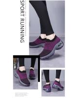 Zapatillas de Malla Transpirable para Mujer Zapatos de Plataforma Negros para Gimnasio - details 13
