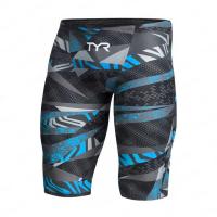Jammers de natación de verano para hombre, traje de baño de entrenamiento atlético de resistencia, pantalones cortos ajustados, traje de baño UV para playa, bañadores, pantalones cortos para gimnasio y surf - details 4