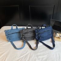 Bolso de mano de tendencia, bolso vaquero Retro, bolso para axila Y2K, bolso de hombro para chica picante, bolso cruzado, bolso vaquero lavado para niñas - details 0
