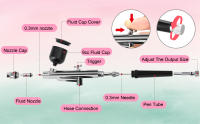 Airbrush Kit with Air Compressor