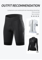 WOSAWE Pantalones de Ciclismo para Mujeres Almohadilla 3D con Bolsillo Secado Rápido - details 9