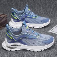 Zapatos informales transpirables de malla para hombre, calzado deportivo para correr de moda, primavera y verano - details 4
