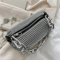 Bolso de Mano con Diamantes y Resplandor para Mujeres Bolso de Hombro Bolso de Señora Bolso Cruzado con Cadena de Cristal - details 15