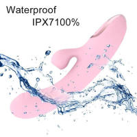 Juguete de sexo del vibrador del conejo de succión del clítoris de 12 velocidades poderoso para las mujeres lamendo el estimulador del clítoris del punto G R del motor doble USB de carga - details 14