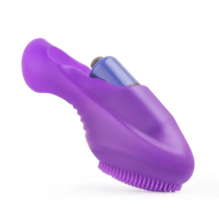Vibrador de dedo para mujer, estimulador de clítoris y punto G, masajeador de masturbación, Vagina erótica lesbiana, Juguetes sexuales para adultos - 1