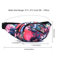 Riñonera para hombre y mujer, bolso de cintura multifunción, resistente al agua, cinturón ajustable para caminar y correr - details 8