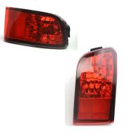 Luz reflectora de parachoques trasero para Toyota Land Cruiser Prado 120, lámpara de freno de parada trasera sin bombilla, señal de giro, 2003-2009 - details 6