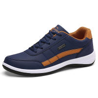 Zapatillas de deporte de moda para hombre, zapatos informales de lujo, transpirables, de tendencia, de cuero, para caminar, tenis y tabla - details 2