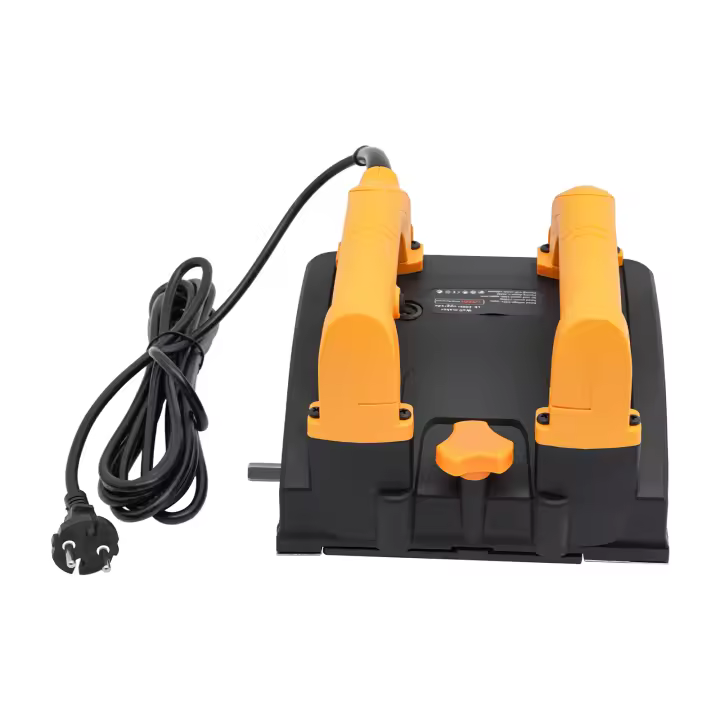 Cepilladora de pared eléctrica de 1200W, 1000-4000r/min con 2 cepillos de carbón para pala de paredes de masilla, 22*20*27,5 cm/8,7*7,9*10,8 pulgadas - 1