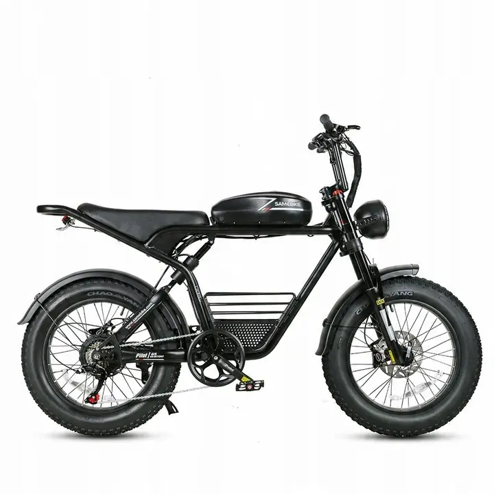 Bicicleta MTB eléctrica SAMEBIKE M20 1000W 35km/h 16Ah 20" 120hp negro - 1
