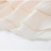 Mini Vestidos elegantes lisos con blusa para mujer, cuello en V, manga larga, empalmado con cordones, vestido de estilo dulce, novedad de 2025, Vestidos de fiesta callejera - details 4