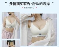 Sutián Invisible sin Costuras para Mujeres Lencería Sexy con Cuello en V Profundo Push Up Bra sin Aros Almohadillas Desmontables para Ropa Interior - details 17