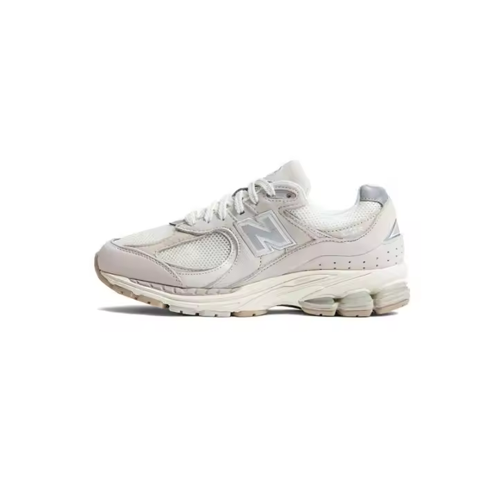 Leten Official NB 2002R Cloudy Off White / Blue Grey Hombres Mujeres Zapatos para correr Zapatos de trabajo - 1