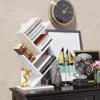 Estantería de árbol, Librería Alta de 6 Niveles Estantería Estrecha de madera con cajones para Sala de Estar, Dormitorio 38×19×112CM Marrón Rústico - details 70