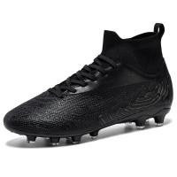 Zapatos de Fútbol de Caña Alta AG/FG Cleats para Hombres y Niños Deportivas de Entrenamiento para Adultos y Niños - details 1