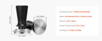SucceBuy Espresso Tamper 58 mm, manipulador de café con resorte, herramienta de manipulación de 30 libras para espresso, manipulador de acero inoxidable con mango antideslizante - details 6