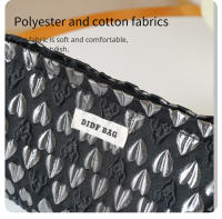 Bolsa de maquillaje de gran capacidad para mujer, bolso de cosméticos y productos para el cuidado de la piel, bolsa de almacenamiento, bolsa de aseo de viaje, embrague Simple - details 6