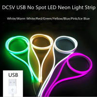 Tira de luces Led de neón con interruptor, cinta de señal Flexible impermeable, 5V, USB, 2835, 120Led/m, para decoración del hogar, armario de baño - details 8