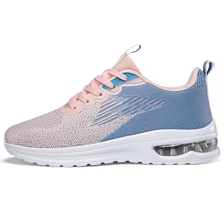 Correr ligero y transpirable con colchón de aire femenino, cuerda de entrenamiento cómoda e informal. - 1