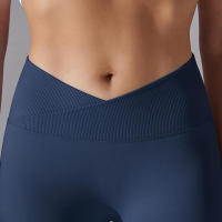 Leggings de yoga para mujer, pantalones deportivos sin costuras, cintura alta, levantamiento de cadera, entrenamiento, correr - details 91