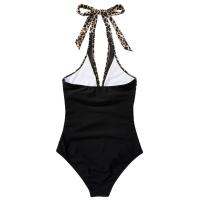 New Sexy Deep V One Piece Swimsuit Women Mesh Backess Swimwear Female Monokini Bathers Bathing Suits Summer Beach Wear - details 38