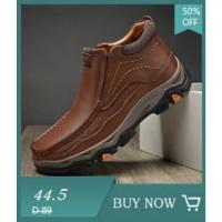 Zapatillas de deporte de otoño e invierno para hombre, zapatos informales con plataforma ligera, zapatos deportivos impermeables de talla grande 38-48, calzado para hombre - details 18