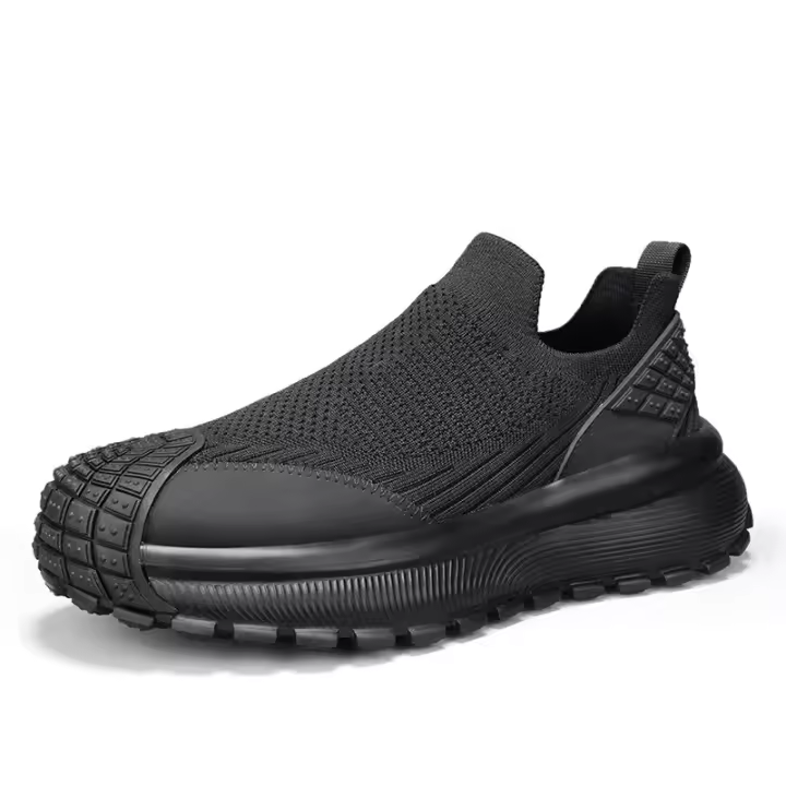 Zapatillas de deporte de los hombres de moda Flyknit transpirable Athletic Casual Shoes - 1