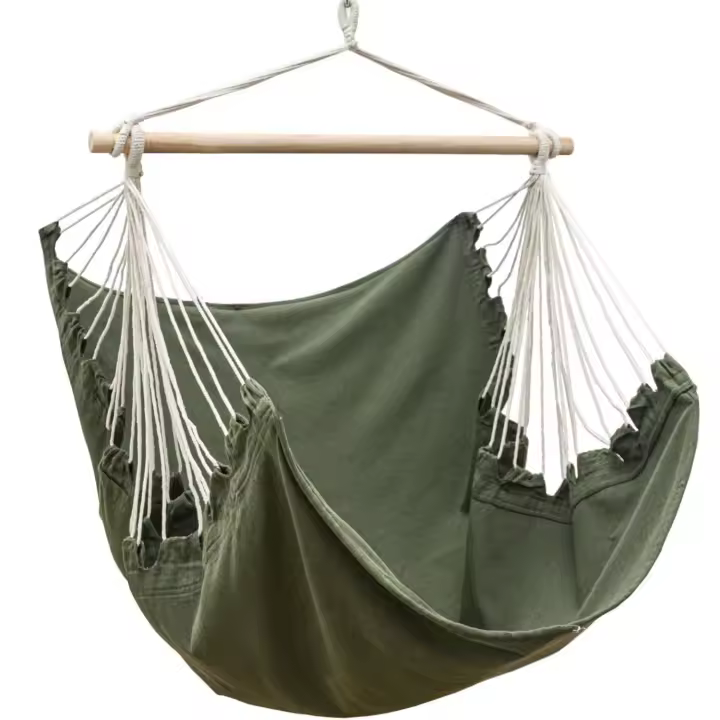 Sillón Colgante XL para Exteriores, 155 x 125 cm, Muebles de jardín, sillón Colgante, sillón Colgante para Exteriores, Silla Colgante para niños, Silla Colgante sin Estructura, Estilo Bohemio - 1
