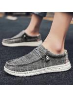 Mocasines, zapatos casuales de moda, zapatos de lona para hombre, zapatos sin cordones para hombre. - details 1