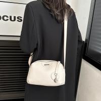 Bolso cruzado de piel auténtica para mujer, bandolera sencilla de alta calidad, Vintage, Boston, 2024 - details 3