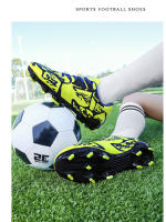 Zapatos de fútbol de marca para hombre, zapatillas de fútbol antideslizantes para exteriores para niños, zapatillas de entrenamiento transpirables, zapatillas de fútbol sala para césped - details 18