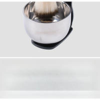 Juego de cuidado de limpieza para hombre, cuenco de espuma para afeitar, afeitado de peluquero, barrido de barba de nailon - details 7