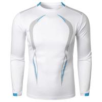 Ropa de entrenamiento físico de secado rápido de manga larga para hombre de otoño, camiseta deportiva ligera y transpirable para exteriores para hombre - details 3