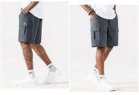 Ropa de trabajo de verano para hombre, pantalones cortos informales y de moda de pierna recta - details 12