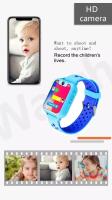 Reloj S6 con pantalla táctil para niños, dispositivo con cámara, linterna, posicionamiento inteligente, nuevo - details 3