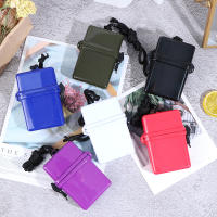 Caja de Equipo Impermeable para Scuba Diving Kayaking con Clip de Cuerda para Dinero Tarjetas de Identificación y Llaves Accesorios de Gear - details 0