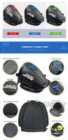 MOTOCENTRIC-Bolsa de asiento trasero para motocicleta, bolsa trasera de gran capacidad para montar en Motocross, impermeable, reflectante nocturno - details 3