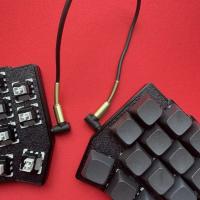 Teclado Corne V4 Spilt negro con cable, modo único, intercambio en caliente, teclado con bocina, RGB personalizado, VIAL, Kit de teclado ergonómico, accesorios para jugadores - details 6