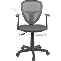 Silla Giratoria para Niños Studio Silla de Escritorio Ergonómica con Apoyabrazos Ajustable - details 8