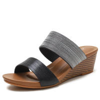 Sandalias de Verano de Estilo Hadas Zapatillas de Alta Tacón Grueso Moda de Calzado de Exteriores para Mujeres - details 1