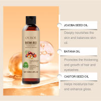 El aceite de ricino de Batana nutre el cuero cabelludo, repara el encrespamiento seco, suaviza el cabello brillante, suave y esponjoso - details 6